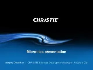 Microtiles presentation
