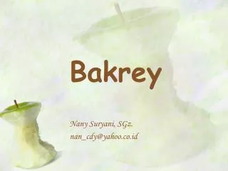 bakrey