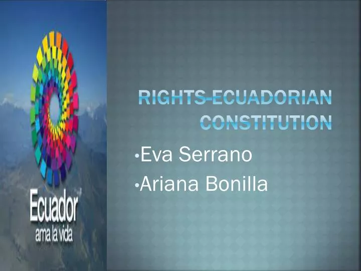 rights ecuadorian constitution