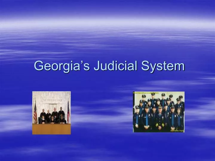 georgia s judicial system