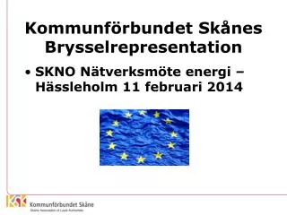 kommunf rbundet sk nes brysselrepresentation