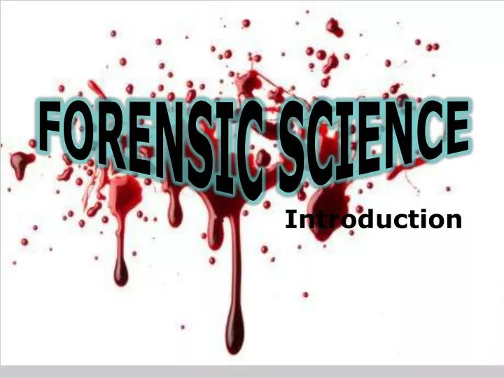forensic science