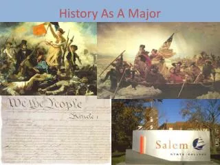 History As A Major