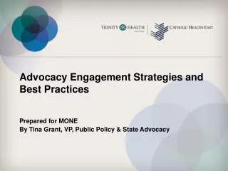 advocacy engagement strategies and best practices