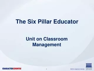 The Six Pillar Educator