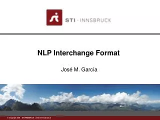 NLP Interchange Format