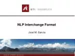 NLP Interchange Format - slide 1