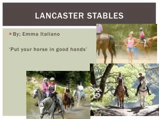 Lancaster Stables