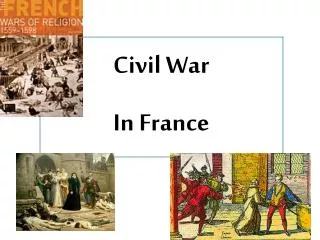 Civil War In France