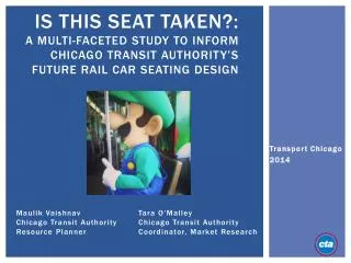 Transport Chicago 2014