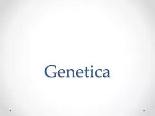 genetica