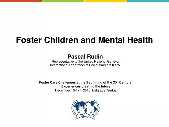 foster children and mental health