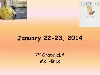 January 22-23, 2014