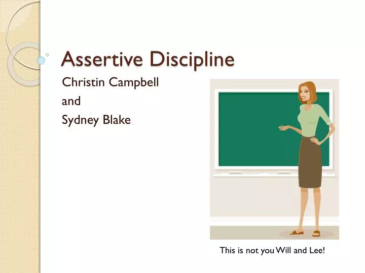 assertive discipline