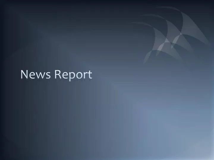 news report