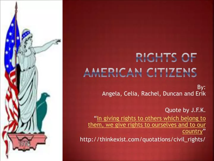 rights of american citizens