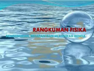 rangkuman fisika