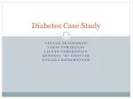 Diabetes Case Study - slide 1