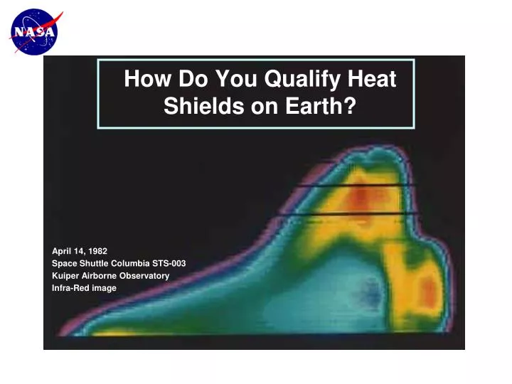 how do you qualify heat shields on earth