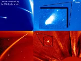 Comets discovered by the SOHO solar orbiter