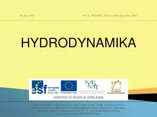 HYDRODYNAMIKA