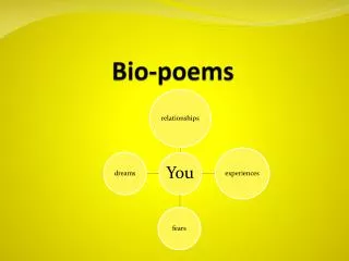Bio-poems