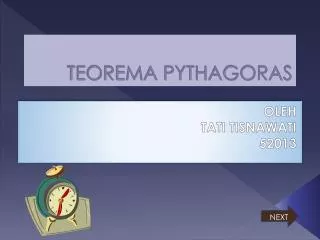 teorema pythagoras