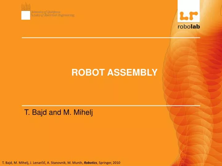 robot assembly