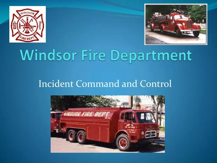 windsor fire department