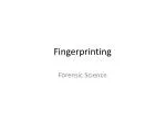 Fingerprinting - slide 1