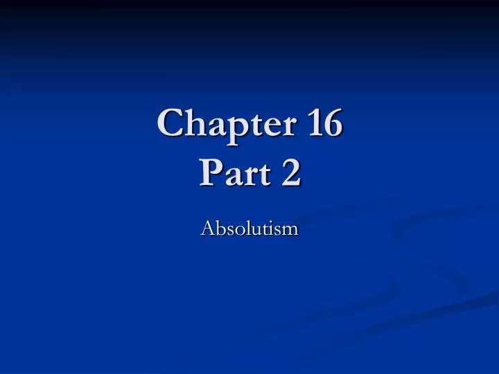 chapter 16 part 2