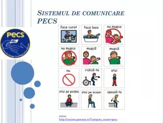 sistemul de comunicare pecs