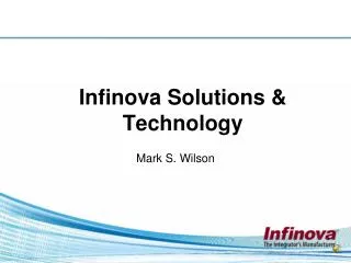 Infinova Solutions &amp; Technology