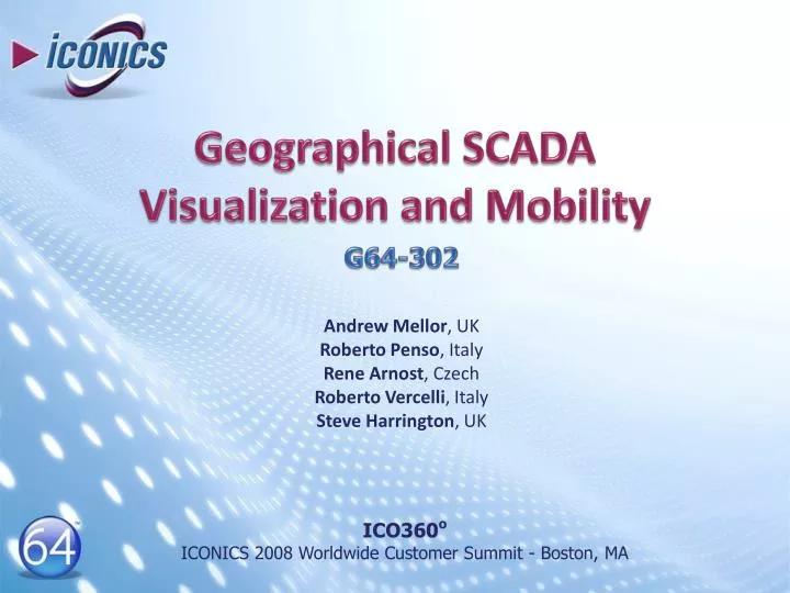 geographical scada visualization and mobility