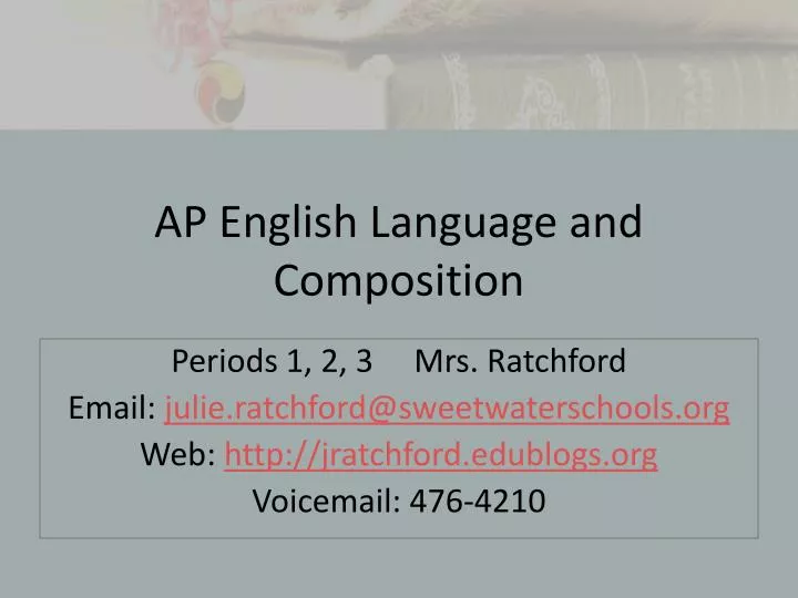 ap english language and composition