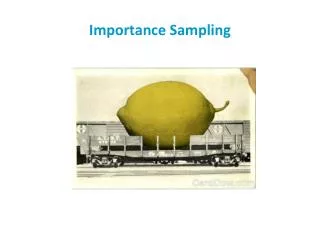 Importance Sampling