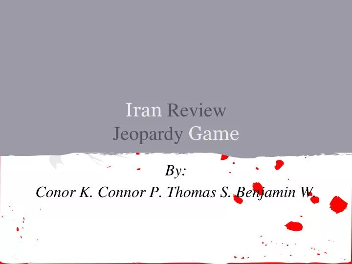 iran review jeopardy game