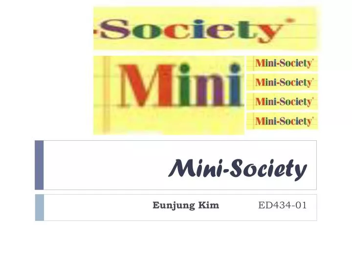 mini society