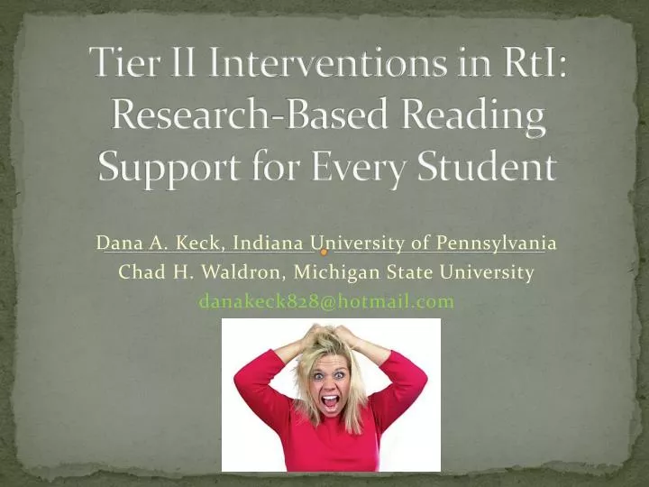 tier ii interventions in rti research based reading support for every student