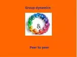 Group dynamics - slide 1