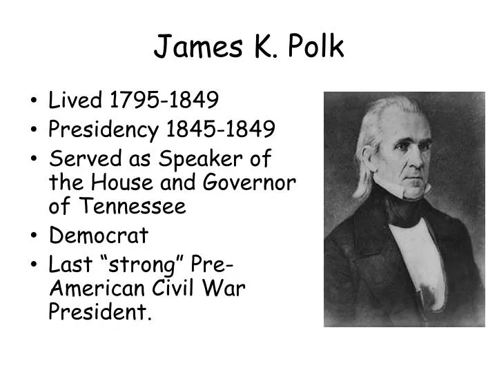 james k polk