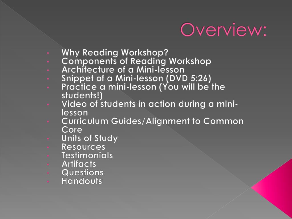 PPT - Overview: PowerPoint Presentation, free download - ID:2023058