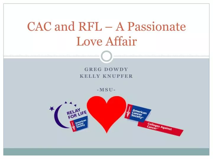 cac and rfl a passionate love affair