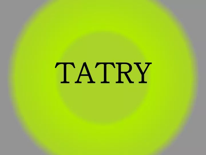 tatry