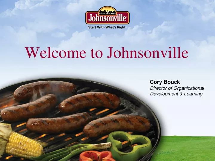 welcome to johnsonville