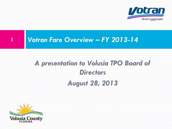 votran fare overview fy 2013 14