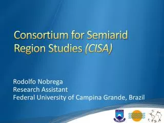 Consortium for Semiarid Region Studies (CISA)