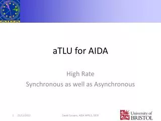 aTLU for AIDA