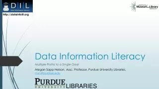 Data Information Literacy