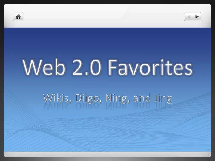 web 2 0 favorites